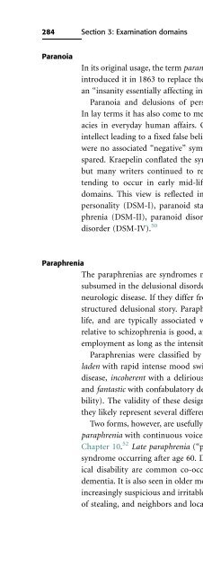 Descriptive Psychopathology: The Signs and Symptoms of ...