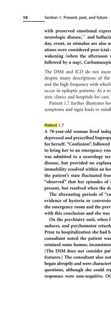 Descriptive Psychopathology: The Signs and Symptoms of ...