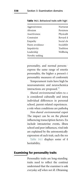 Descriptive Psychopathology: The Signs and Symptoms of ...