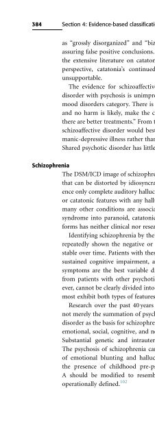 Descriptive Psychopathology: The Signs and Symptoms of ...