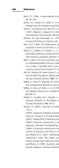 Descriptive Psychopathology: The Signs and Symptoms of ...