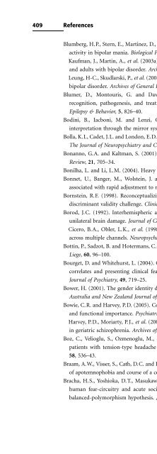 Descriptive Psychopathology: The Signs and Symptoms of ...