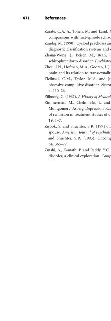 Descriptive Psychopathology: The Signs and Symptoms of ...