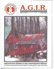 Avril 2002 - Association générale des insuffisants rénaux