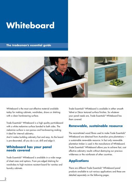 Whiteboard - Trade Essentials - The Laminex Group