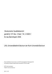 LWL-UniversitÃ¤tsklinikum Bochum