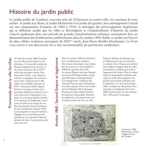 le jardin public - Ville de Cambrai.com