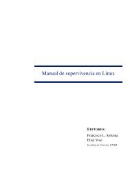 Manual de supervivencia en Linux - mmc - UNAM