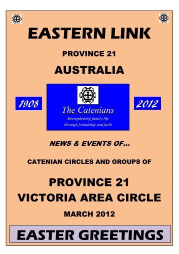 13th Eastern Link - Province 20 Catenians of Western Australia