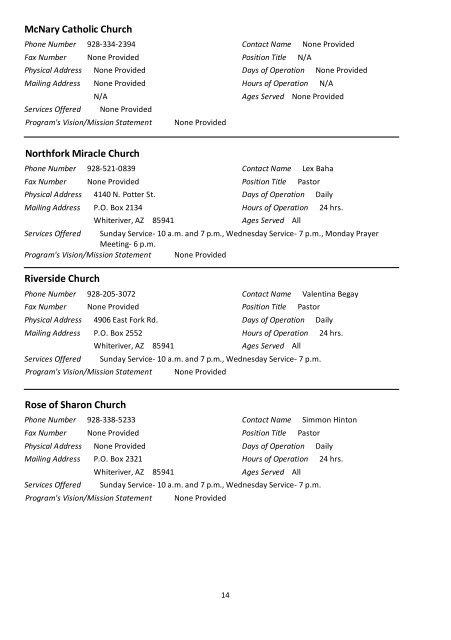 Community Resource Guide - White Mountain Apache Housing ...