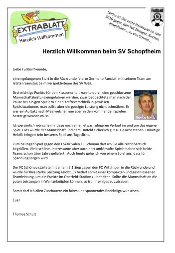 SVS Stadionheft_10_FC-Schoenau.pdf - beim SV Schopfheim!