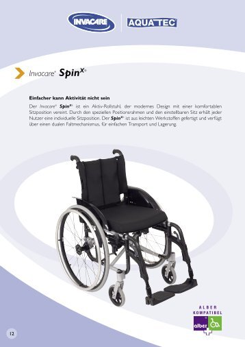 SpinXÂ® - Invacare