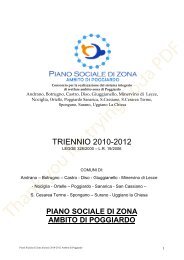 Poggiardo Piano di zona (.pdf 3 Mb) - Centro Servizi Volontariato ...