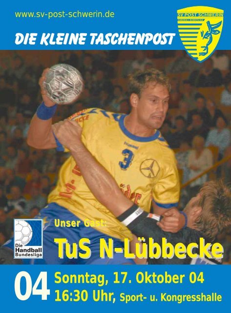 TuS N-Lübbecke - SV Post Schwerin - Handball-Bundesliga