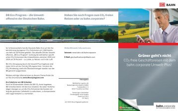 Flyer CO2-frei_apu - Deutsche Bahn AG