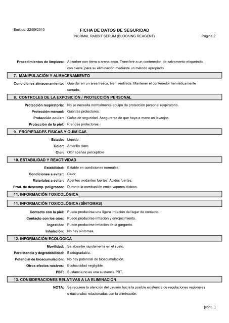 ncl-r-serum msds 30.11.2010