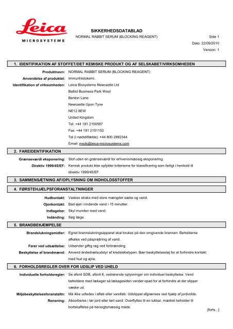 ncl-r-serum msds 30.11.2010