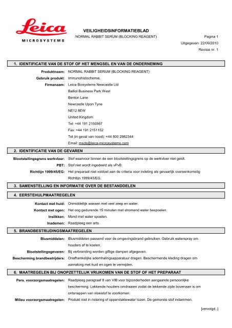 ncl-r-serum msds 30.11.2010