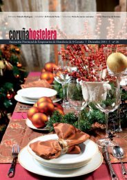 Revista Diciembre 2011 NÂº 26 - AsociaciÃ³n de HostelerÃ­a de A CoruÃ±a