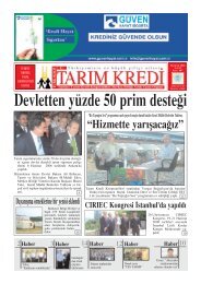 Haziran 2006 - TarÄ±m Kredi Kooperatifleri