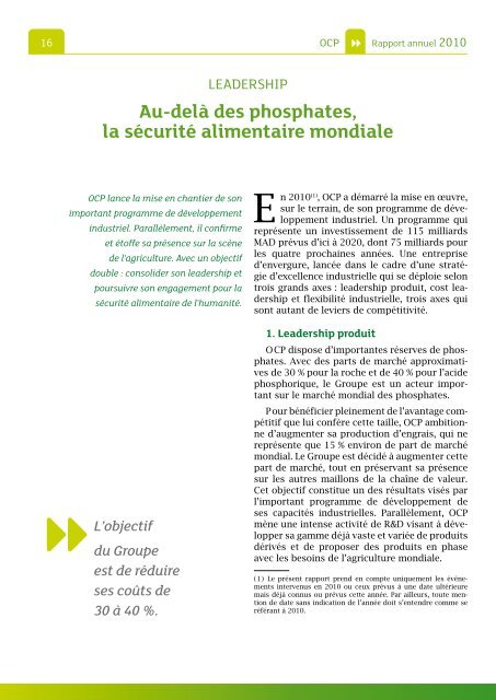 Rapport annuel 2010.pdf - ocp