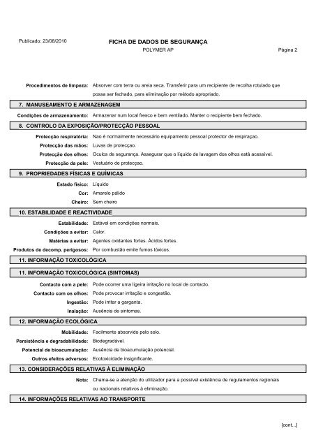 Material Safety Data Sheets Bond™ Polymer Refine Red Detection