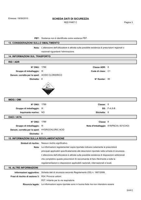 Material Safety Data Sheets Bond™ Polymer Refine Red Detection