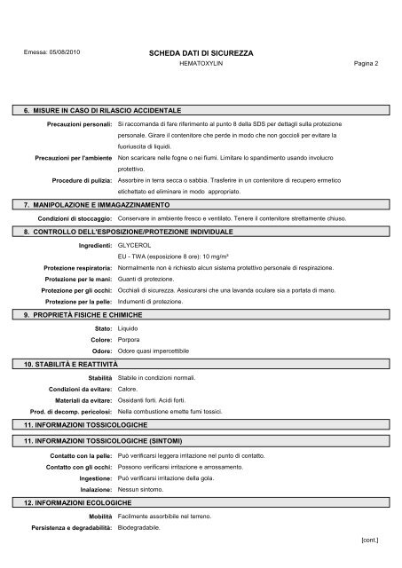 Material Safety Data Sheets Bond™ Polymer Refine Red Detection