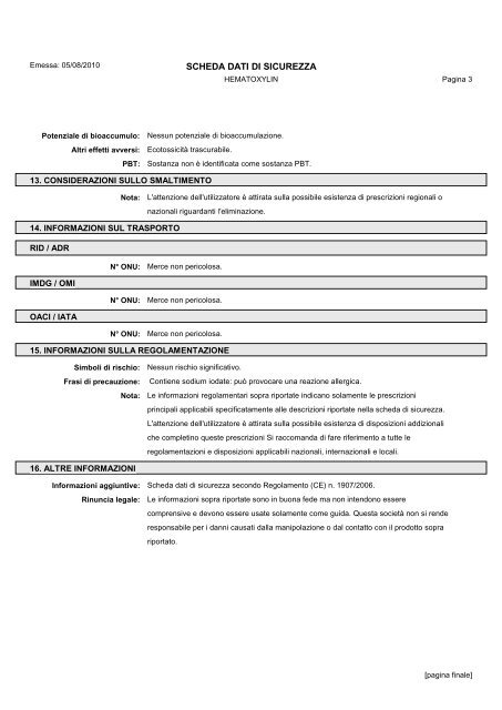 Material Safety Data Sheets Bond™ Polymer Refine Red Detection