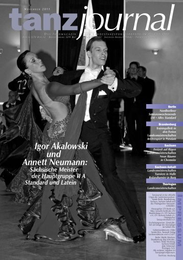 Igor Akalowski und  Annett Neumann: - Deutscher Tanzsportverband ...