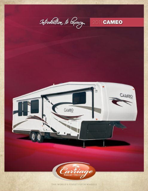 2011 Cameo - O'Connor RV