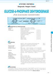 GLUCOSE-6-PHOSPHATE DEHYDROGENASE - Toyobo
