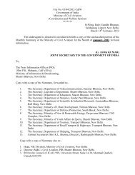 File No. 01/04/2012-C&W Government of India Ministry of Civil ...
