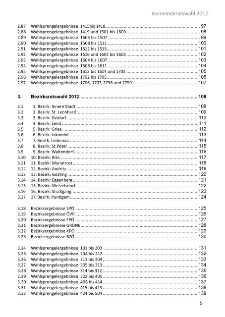 Die Gemeinderatswahl in Zahlen