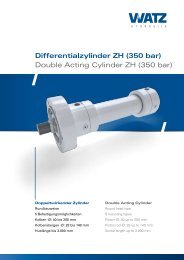 Dokumentation ZH-RX 350 bar (pdf) - Watz Hydraulik GmbH