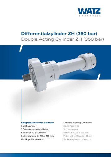 Dokumentation ZH-RX 350 bar (pdf) - Watz Hydraulik GmbH