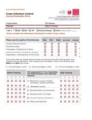 Feedback/Evaluation Form - Wales Deanery