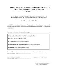 istituto zooprofilattico sperimentale delle regioni lazio e toscana roma