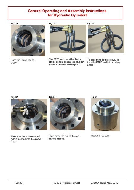 bly Instructions - Aros Hydraulik GmbH