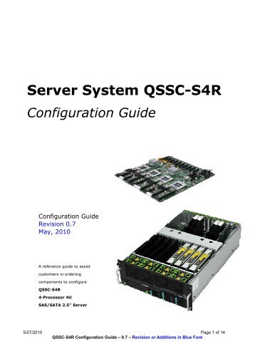 QSSC-S4R ROW Config Guide 0.7 - Quanta QCT