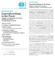 Exportabwicklung in der Praxis - Formularverlag CW Niemeyer