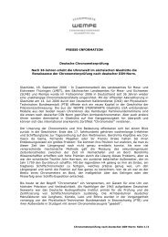 PRESSE-INFORMATION Deutsche Chronometerprüfung Nach 36 ...