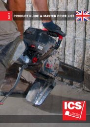 ICS Chainsaws Products 2012 (pdf) - Diaquip