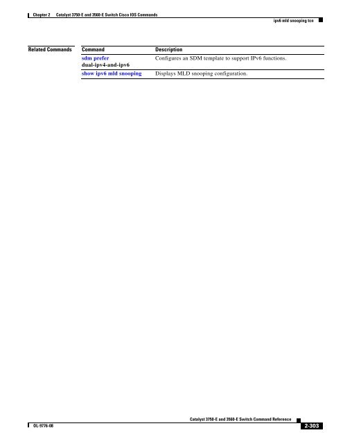 Catalyst 3750-E and 3560-E Switch Cisco IOS ... - DNIP . NET