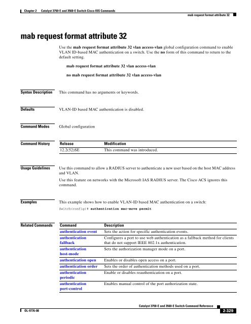 Catalyst 3750-E and 3560-E Switch Cisco IOS ... - DNIP . NET