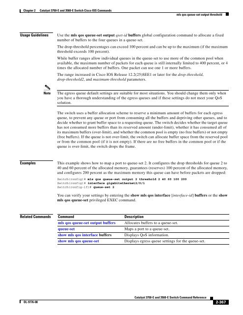 Catalyst 3750-E and 3560-E Switch Cisco IOS ... - DNIP . NET