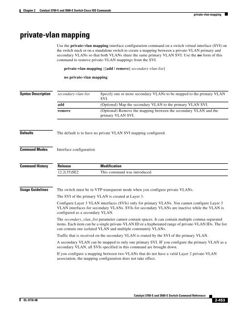 Catalyst 3750-E and 3560-E Switch Cisco IOS ... - DNIP . NET