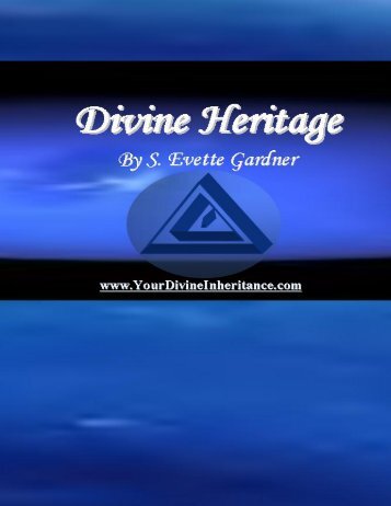 Glossary - Your Divine Inheritance
