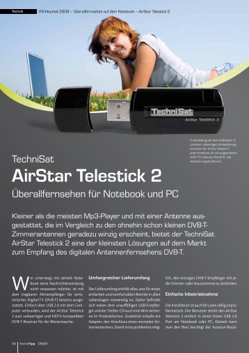 AirStar Telestick 2