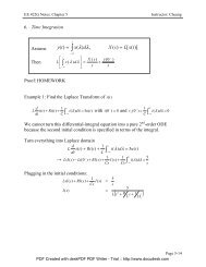 Laplace Transform Theorems (II)